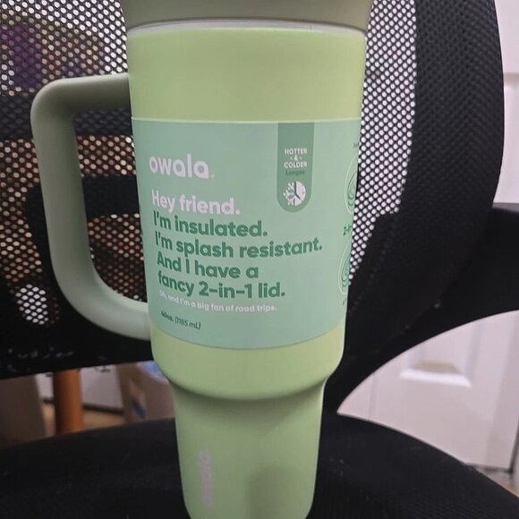 Owala 40 oz Kiwi Kingdom Tumbler – Leak Proof – New - Picture 3 of 3